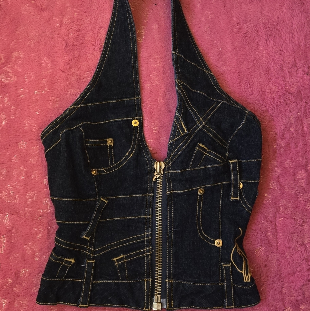 Baby Phat Denim Halter